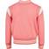 Urban Classics Girl's Inset College Sweat Jacket- Pink