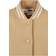 Urban Classics Girl's Inset College Sweat Jacket - Unior Beige/White Sand