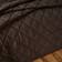 Dunelm Helston Bedspread Brown (235x235cm)