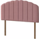Silentnight Merlin Velvet Double Dusky Pink Headboard 135cm