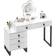 Homcom Pisa with LED Leaf Shape Mirror Dressing Table