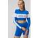 Speedo Jetstream Colourblock Long Sleeve Crop Rash Top