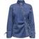 Only Onlsmilla LS Asym Tie Shirt - Blue Denim