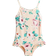 H&M Printed Swimsuit - Light Peach/Floral (1289285001)