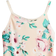 H&M Printed Swimsuit - Light Peach/Floral (1289285001)