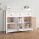 vidaXL 814555 White Skænk 100x74cm