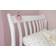 Noa and Nani Astrid Single Bed Sleigh Frame Classic White 37.8x83.5"