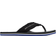 Tommy Hilfiger Logo Canvas Strap Flip-Flops - Black