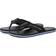 Tommy Hilfiger Logo Canvas Strap Flip-Flops - Black