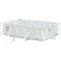 OutSunny Steel Frame Rectangular Pool with Filter Pump 2.92x1.9x0.75m