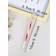 Shein 1pc/6pcs Colorful Painting Spiral Gel Pens, (6PCS/Box) Random Color Styles, Gradient Color Journaling Pens, Dreamlike Doodle Rainbow Pens, Multi-Color