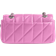 Coach Tabby Shoulder Bag 20 with Puffy Quilting - Nappa Leather/Silver/Fuschia