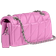 Coach Tabby Shoulder Bag 20 with Puffy Quilting - Nappa Leather/Silver/Fuschia
