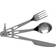 Lifeventure Basic Titanium Camping Cutlery Set 3pcs