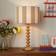 Dunelm Beatrice Stripe Drum Natural Shade ∅ 30cm
