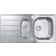 Grohe Fregadero 1 Seno Y Medio+Escurridor K200 96.5 x 50 cm