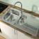 Grohe Fregadero 1 Seno Y Medio+Escurridor K200 96.5 x 50 cm