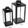Det Gamle Apotek 7260 Black Lanterne 35cm 2stk