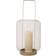 Sinnerup Sia Glass Large Beige/Transparent Lanterne 36.5cm