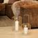 Sinnerup Sia Glass Large Beige/Transparent Lanterne 36.5cm