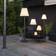 Star Trading GardenLight Crete White Gulvlampe 184cm