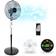 Duronic FN65 Pedestal Fan 16 Inch Black