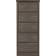 SECONIQUE Lisbon 5 Narrow Black Chest of Drawer 48.5x114cm