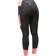 Dublin Power Performance Silicone Full Seat Riding Tights - Black/Coral