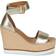 See by Chloé Glyn Espadrille Wedge - Gold