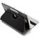 Mobile Stuff 10inch Tablet Case Cover - Universal Leather Stand Case Folio Cover Magic Leather 360° Rotating Case Fits for ALL 10" Inch & 10.1" Inch Tablets + Stylus Pen BLACK