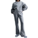 Nike Sportswear Phoenix Fleece Over Oversized Crew Neck Sweatshirt Women's - Dark Grey Heather/Sail