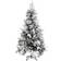 vidaXL 340532 Green /White Christmas Tree 225cm