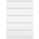 Freemans Naia 5 White Chest of Drawer 77x111.3cm