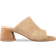 Angulus Sculptural Heel Sandal - Sand