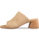 Angulus Sculptural Heel Sandal - Sand
