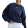 Nike Sportswear Phoenix Fleece Over Oversized Crew Neck Sweatshirt Women's - Midnight Navy/Sail