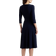 Lauren Carlyna Wrap Dress - Lighthouse Navy