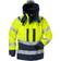 Fristads High Vis Airtech Class 3 4515 GTT Shell Jacket - High Vis Yellow/Navy
