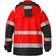 Fristads High Vis Airtech Class 3 4515 GTT Shell Jacket - High Vis Red/Black