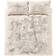 Catherine Lansfield Cuddly Duvet Cover Beige (220x230cm)