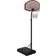 vidaXL Support de basket-ball Noir 237-307 cm Polyéthylène, support de basket portable, poteau de basket, support de panier de basket