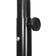 vidaXL Support de basket-ball Noir 237-307 cm Polyéthylène, support de basket portable, poteau de basket, support de panier de basket
