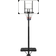 vidaXL Basketballständer Transparent 256-361 cm Polycarbonat
