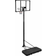 vidaXL Basketballständer Transparent 256-361 cm Polycarbonat