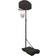 vidaXL Canasta De Baloncesto Polietileno Negro 216-250 Cm