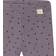 Petit Piao Dusty Violet Dot Leggings Modal Dot - Str. 110