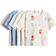 H&M Cotton T-shirts 5-pack - Light Pink/Stamps (1276769005)