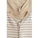 H&M Baby 2-Pak Mønstret Natdragt Bomuld - Lys Beige/Hvidstribet