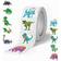 Shein 500 Pcs/Roll Dinosaur Stickers - Cute Cartoon Kids Rewards Teen Party Supplies - Aesthetic Scrapbook Stickers For Water Bottles,Laptop,Luggage - Waterproof Vinyl Decals - Perfect Choice For Christmas And Easter Gifts Stickers,Stickers Kids,Dinosaur Stickers,Dinosaur Stationery,Kids Christmas Stickers,Stickers For Boys,Stickers,Stickers For Kids,Stickers Kids,Teen Boy Stickers,Water Bottle For Boys,Fun Stickers