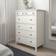 IKEA HEMNES White Stained Byrå 108x131cm